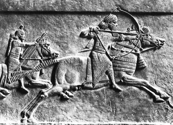 This image portrays the assyrians as