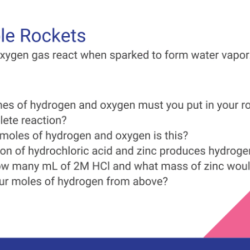 Micro mole rockets lab answers