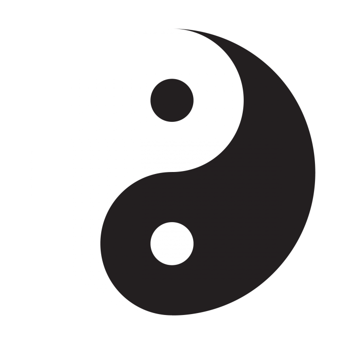 Concept behind yin and yang crossword