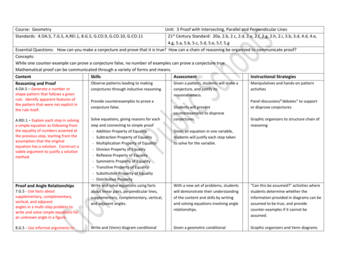 Common core geometry unit 5 lesson 7 answer key