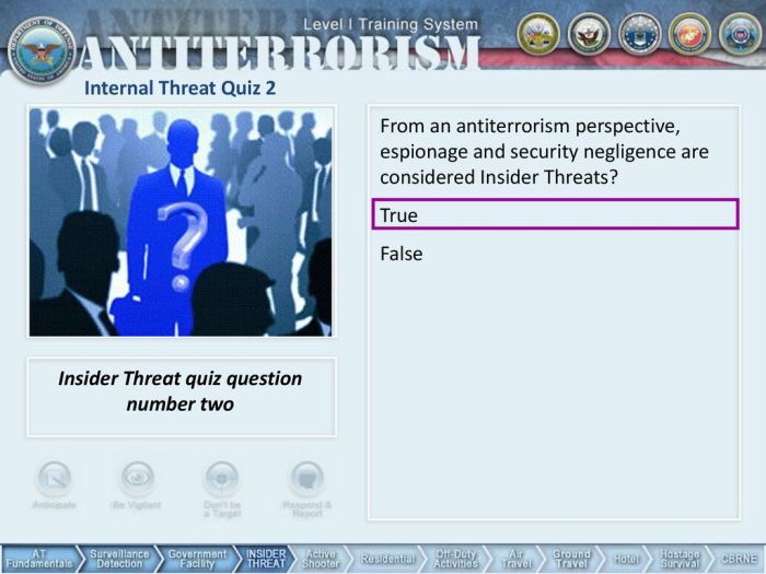 Antiterrorism synchronization credit