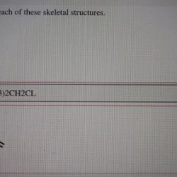 Write the condensed structure for each of these skeletal structures