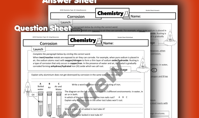 Modern marvels corrosion and decomposition worksheet answers